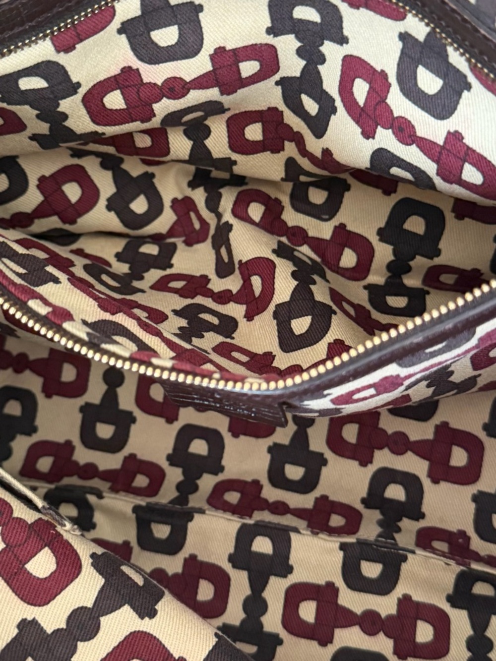 Gucci GG Supreme Jolicoeur Web Stripe Tote Bag Small Ophidia Style - Picture 12 of 15